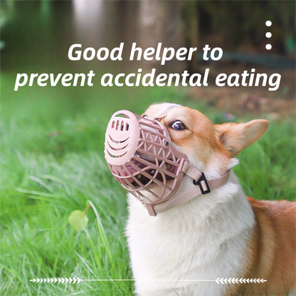 Anti-Biting & Anti-Foraging Dog Muzzle - Breathable & Soft TPE Safety Mask with Secure Straps (#2 Fits 5kg ) V888-ELOSUNG45397