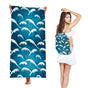 2-in-1 Integrated Quick-Dry Beach Towel Backpack(Style 1) - Foldable Microfiber Sand-Free Towel (Unfolded V888-ELOSUNG45442