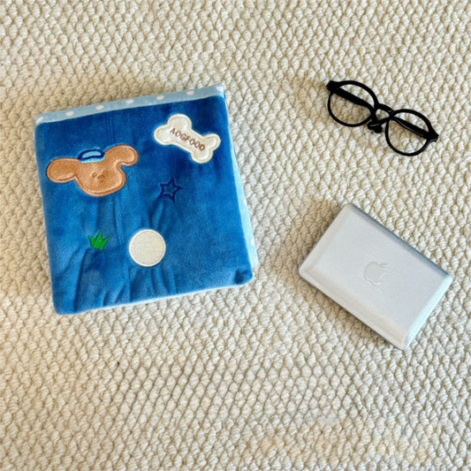 Soft Plush Interactive Sniffing Wallet with Hidden Treat Pockets (Style 3) - Squeaky Enrichment & Boredom V888-ELOSUNG45450