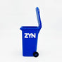 Blue Mini Zyn Bin Desk Simulation Trash Can - Novelty Desktop Decor & Storage Box V888-ELOSUNG45725
