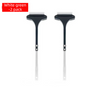 2-Pack 2-in-1 Professional Window Screen Brush & Glass Cleaner - Detachable Long-Handle Squeegee & Scrubber V888-ELOSUNG45747