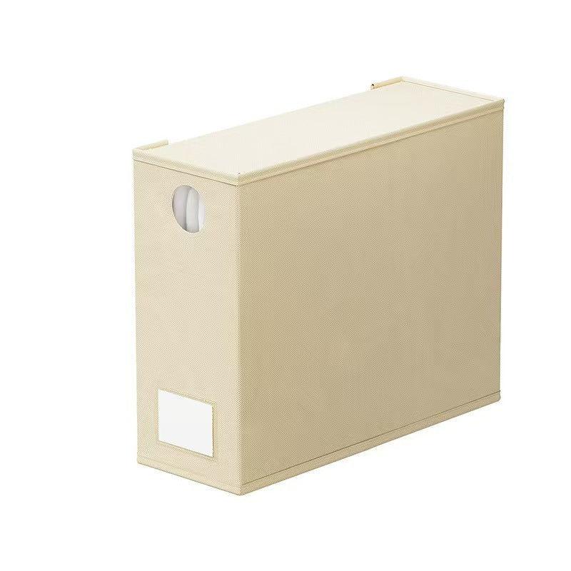 2-Pack Beige Foldable Bed Sheet Set Organizer with Clear Window, Zipper & Flip Lid - Home Wardrobe Bin for V888-ELOSUNG45886