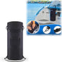 10-Gallon Black Foldable Boat Waste Organizer with 1 Roll of Trash Bag - Anti-Ant & Odor-Control, Secure Hold V888-ELOSUNG45903