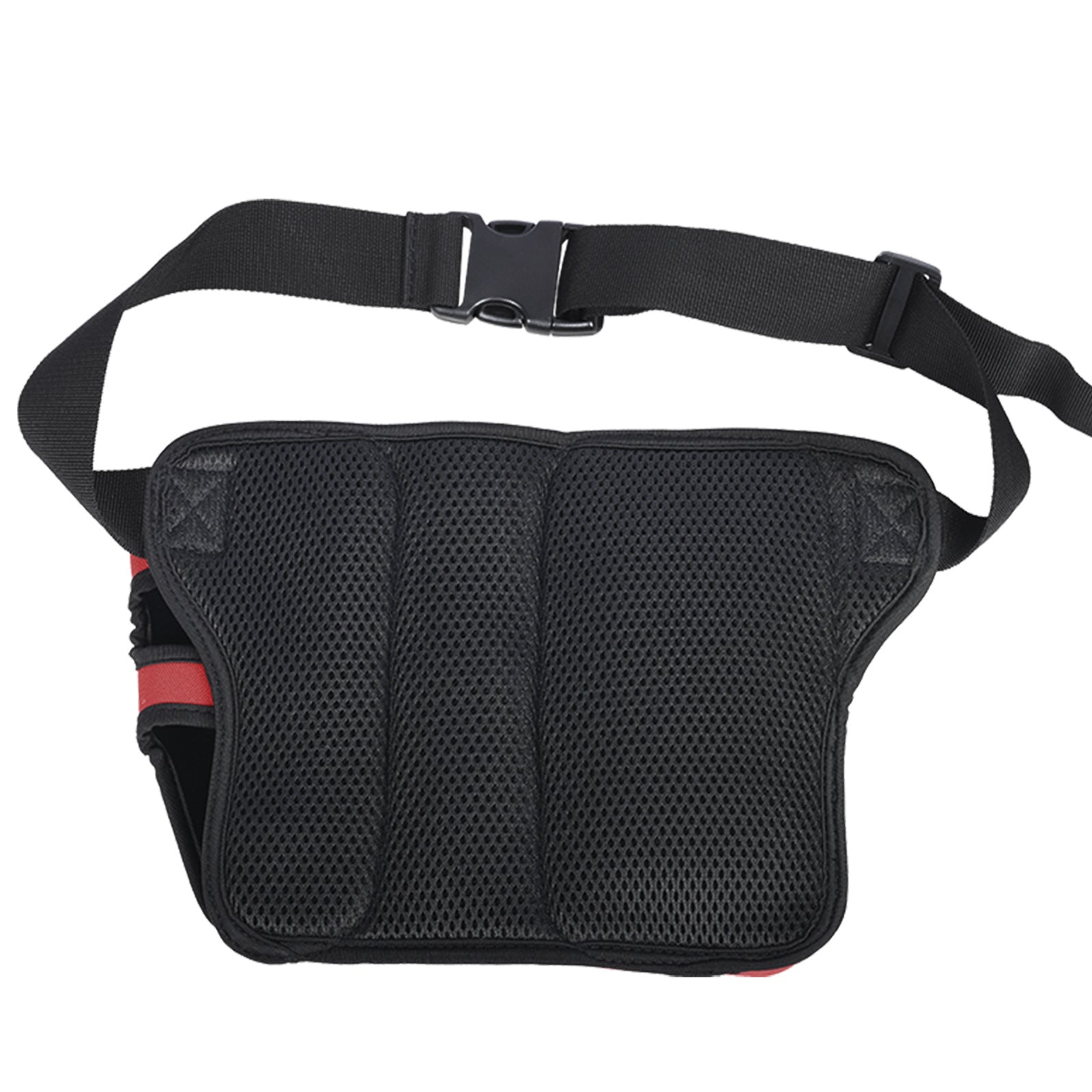 Red Professional Park Golf Waist Bag - Multi-Functional Accessory Organizer for Dual Ball Storage & Water V888-ELOSUNG45945