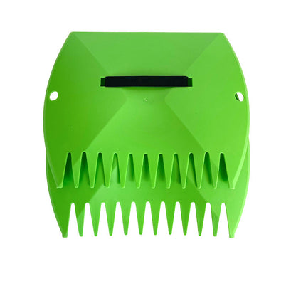 2-Pack Ergonomic Garden Leaf Scoop & Hand Rake for Effortless Yard Cleanup V888-ELOSUNG45950