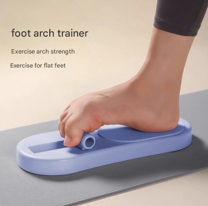 Blue Adjustable Foot Arch Trainer Toe Grip Exerciser Spring Resistance Strengthening Tool for Flat Feet & V888-ELOSUNG46000