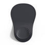 Black Ergonomic Mouse Pad with Wrist Rest Support Soft Silicone Concave Groove Design 32.5cm Non-Slip Mat for V888-ELOSUNG46190