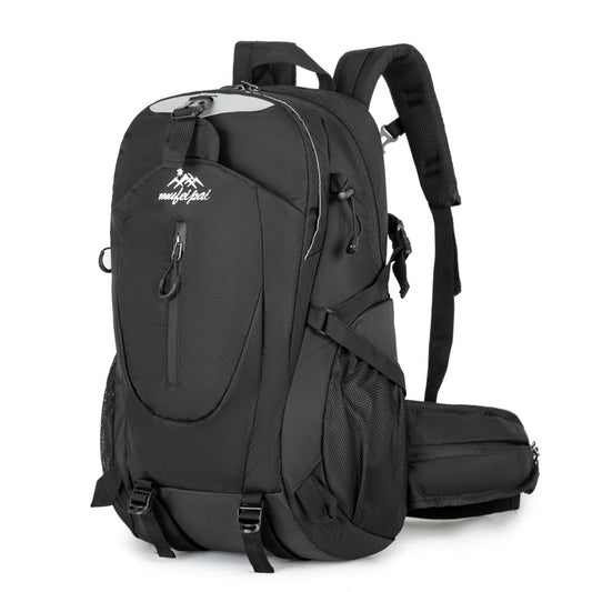 Black Professional Large Capacity Hiking Backpack - Waterproof Lightweight Outdoor Trekking Rucksack with V888-ELOSUNG46231