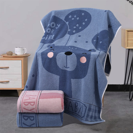 Blue Balloon Deluxe Extra Large Pure Cotton Beach & Bath Towel | Highly Absorbent, Thick 70 x 140 cm | Fun V888-ELOSUNG46317
