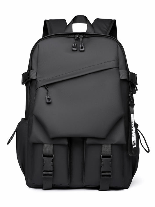 Black Professional Business and Travel Backpack | Large Capacity 15.6 Inch Laptop Compartment | V888-ELOSUNG46326