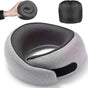 Light Grey Ergonomic Memory Foam Travel Neck Pillow - U-Shaped Support for Naps & Journeys V888-ELOSUNG46479