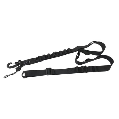 Black 4 PCS Heavy-Duty Outdoor Utility Strap - Multi-Purpose Camping Gear & Bottle Hanging Lanyard V888-ELOSUNG46598