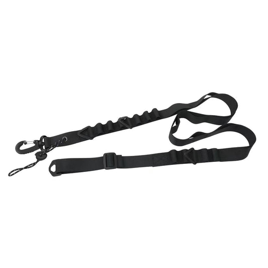 Black 4 PCS Heavy-Duty Outdoor Utility Strap - Multi-Purpose Camping Gear & Bottle Hanging Lanyard V888-ELOSUNG46598