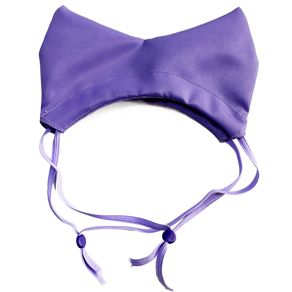 Purple Professional 2-Piece Adjustable Waterproof Pet Shower Cap | Ear Protection for Cats and Dogs | Bathing V888-ELOSUNG46630