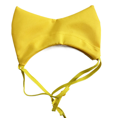 Yellow Professional 2-Piece Adjustable Waterproof Pet Shower Cap | Ear Protection for Cats and Dogs | Bathing V888-ELOSUNG46631
