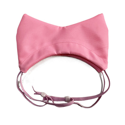 Pink Professional 2-Piece Adjustable Waterproof Pet Shower Cap | Ear Protection for Cats and Dogs | Bathing V888-ELOSUNG46632