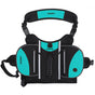 Blue Reflective Dog Saddle Harness with Storage Bags - Adjustable Pet Backpack for Outdoor Adventures V888-ELOSUNG46648