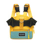 Yellow-green Adorable Bat-Wing Pet Backpack for Dogs | Self-Wearing Snack Pouch | Adjustable Harness Bag with V888-ELOSUNG46656