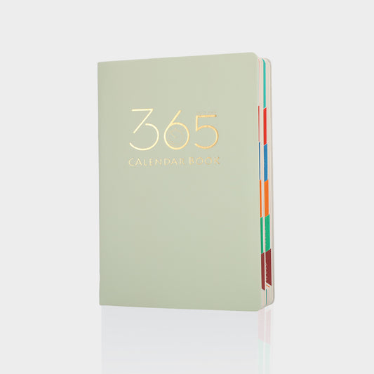 Green 2026 Daily Planner & 365 Days Calendar Book | Professional Time Management Organizer | Work Efficiency V888-ELOSUNG46684