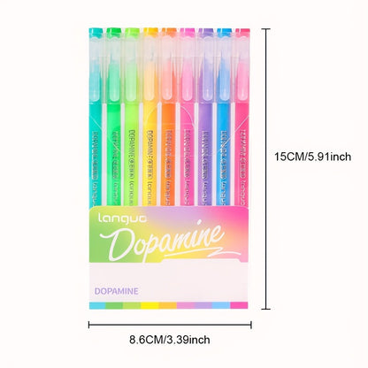 Colorful Black 9PCS/SetGel Pen Set - Vibrant Multi-Color Writing Instruments for Creativity V888-ELOSUNG46697