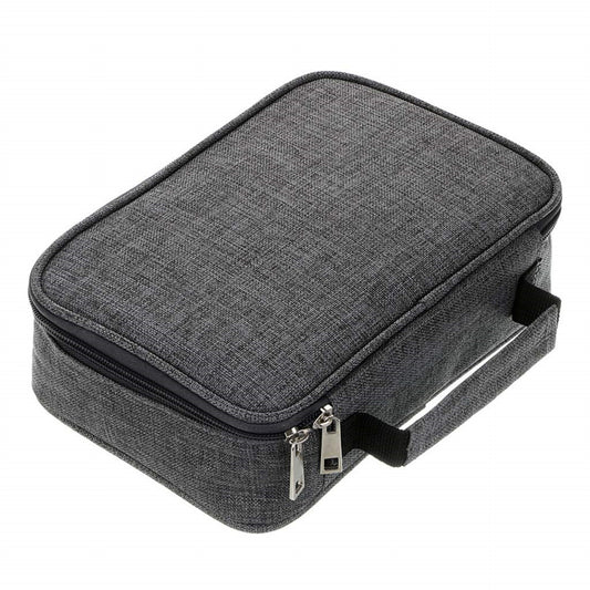Grey Multi-functional Oxford Cloth Storage for Students, Large Capacity 72-Slot Pencil Case -Artists & V888-ELOSUNG46700