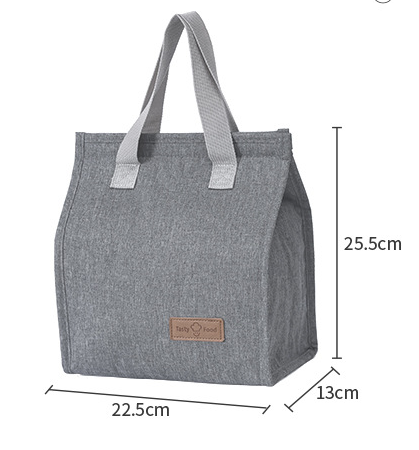 Premium 5-Piece Insulated Lunch Bag Set | Thermal Bento Tote with Aluminum Foil Lining | Portable Cooler Bag V888-ELOSUNG46704