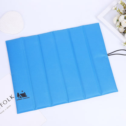 3PCS Blue Portable Outdoor Folding Seat Cushion - 42cm x 32cm for Camping and Hiking V888-ELOSUNG46765