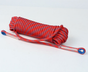 Red 10mm Double Hook Climbing Rope Set - 15m Durable Outdoor Safety Rescue Cord V888-ELOSUNG46798