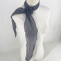 2 Pcs Black Clover Pattern Rose Flower Thin Scarf - Elegant and Versatile Neck Wrap for Women V888-ELOSUNG47034