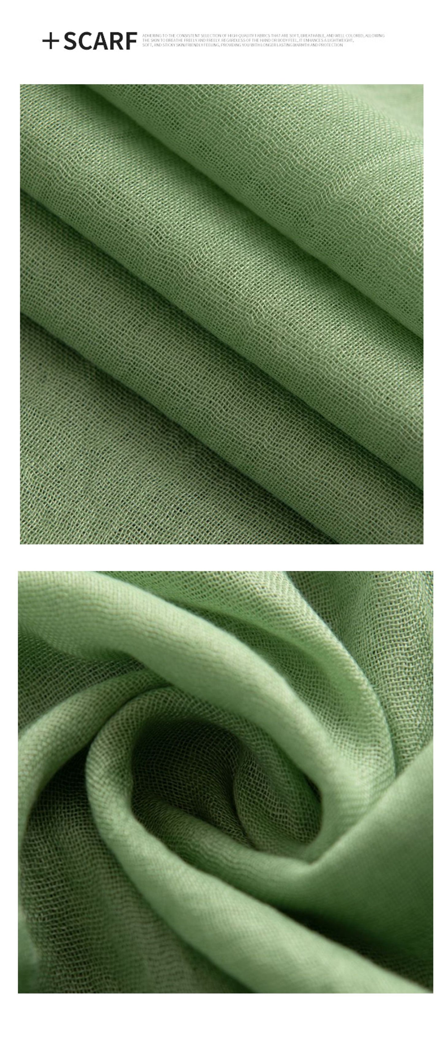 Dark Blue Cotton and linen scarves - Elegant, solid-color, lightweight shawls, soft and comfortable, suitable V888-ELOSUNG47048
