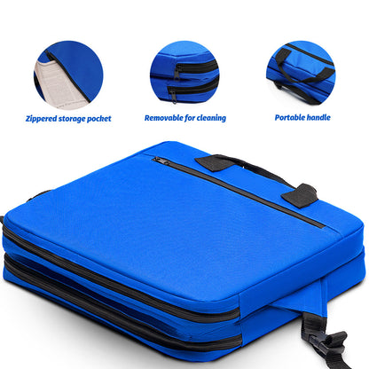 Blue Portable Foldable Outdoor Seat - Multi-Functional Stadium & Boat Chair with Carry Handle V888-ELOSUNG47061