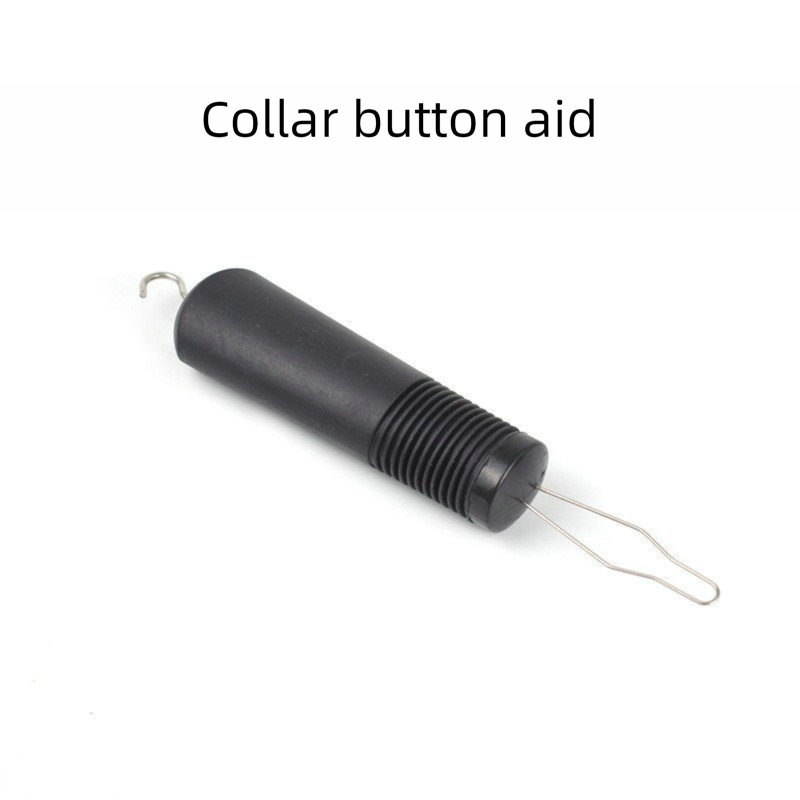 Black Dressing Aid Tool - Button & Zipper Assistant for Elderly and People with Limited Mobility V888-ELOSUNG47091