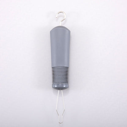 Grey Dressing Aid Tool - Button & Zipper Assistant for Elderly and People with Limited Mobility V888-ELOSUNG47092