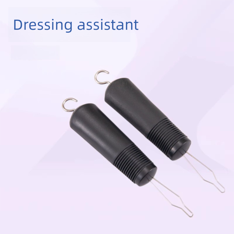 2 Pcs Black Dressing Aid Tool - Button & Zipper Assistant for Elderly and People with Limited Mobility V888-ELOSUNG47094