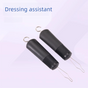 2 Pcs Black Dressing Aid Tool - Button & Zipper Assistant for Elderly and People with Limited Mobility V888-ELOSUNG47094