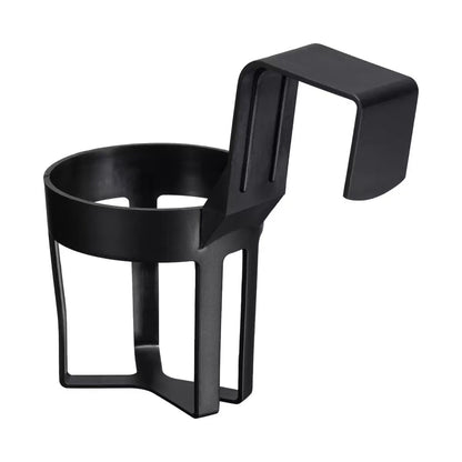 Black Car Cup Holder - Universal Vehicle Drink Organizer, Portable Beverage Rack (Set of 4) V888-ELOSUNG47099