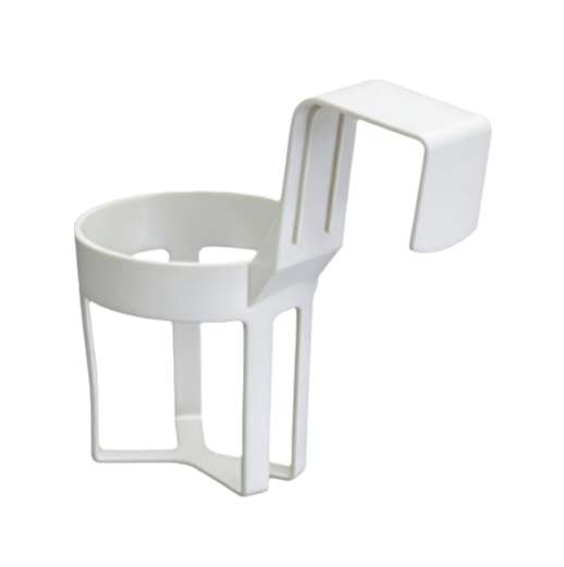 White Car Cup Holder - Universal Vehicle Drink Organizer, Portable Beverage Rack (Set of 4) V888-ELOSUNG47100