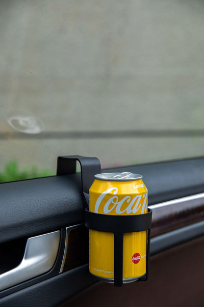 White Car Cup Holder - Universal Vehicle Drink Organizer, Portable Beverage Rack (Set of 4) V888-ELOSUNG47100