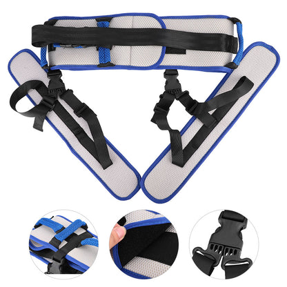 Size S Blue Rehabilitation Support Waist Belt - Gait Assistance & Transfer Aid for Elderly, Post-Stroke, and V888-ELOSUNG47144