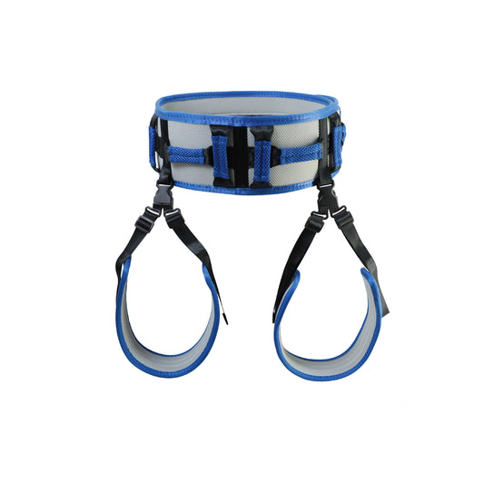 Size L Blue Rehabilitation Support Waist Belt - Gait Assistance & Transfer Aid for Elderly, Post-Stroke, and V888-ELOSUNG47145