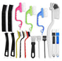 Set A Multi-Use Heavy-Duty Cleaning Brush Set - 14-Piece Hard Bristle Tool Kit for Kitchen, Bathroom & Tight V888-ELOSUNG47195