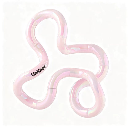 Purple Thermochromic Twist Toy - Sensory Stress-Relief Fidget Tool (TPU + Thermochromic Gel) V888-ELOSUNG47200