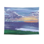 Sunset over a meadow Wall Tapestry 200x150cm - Soft Plush Fabric Hanging for Bedroom, Living Room, Dorm Decor V888-ELOSUNG47220