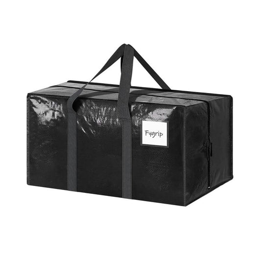 1 Pack Extra Heavy Duty Large Moving Bags with Strong Zipper & Comfortable Handles, Sturdy & Durable Clothes V888-ELOSUNG47230