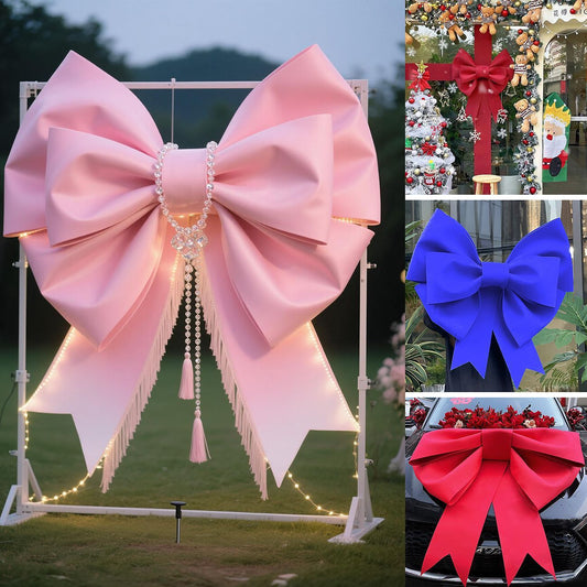 Pink EVA Glitter Bow Decoration DIY Kit - 75cm x 100cm DIY Party & Event Backdrop Bow for Valentine's Day, V888-ELOSUNG47258