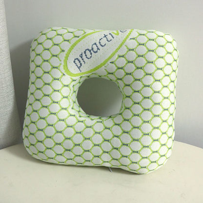Green Ear Piercing Pillow - Soft Side Sleeper Cushion with Hollow Center for Pressure Relief, Post-Piercing V888-ELOSUNG47290