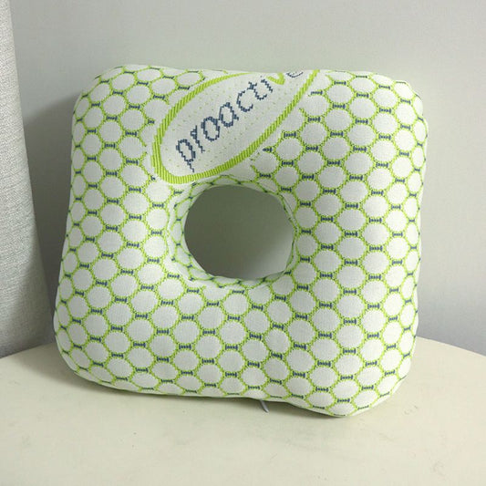 Green Ear Piercing Pillow - Soft Side Sleeper Cushion with Hollow Center for Pressure Relief, Post-Piercing V888-ELOSUNG47290