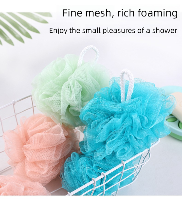 Pink 3-Piece Exfoliating Bath Set with Long-Handle Back Scrubber, Exfoliating Glove & Loofah Sponge for Deep V888-ELOSUNG47297