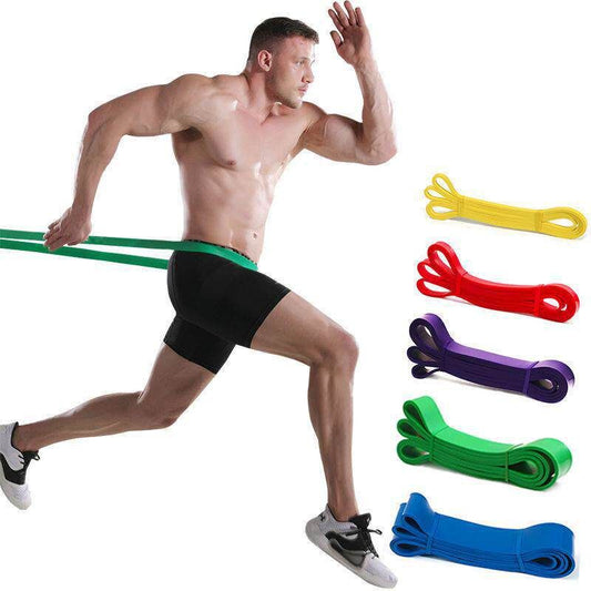 4-piece TPE Resistance Band Set - Heavy Duty Fitness Loop Bands for Strength Training, Yoga & Stretching with V888-ELOSUNG47331