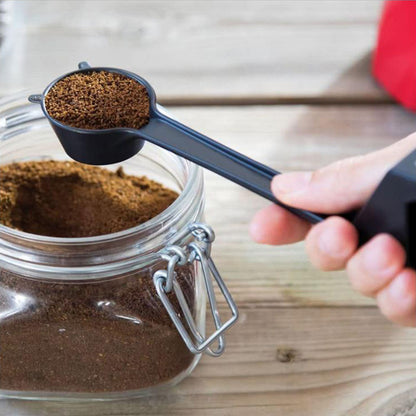 Giraffe-Shaped Coffee Scoop Set of 10 in Black ABS Plastic for Precise Coffee Grounds Measurement V888-ELOSUNG48014